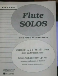 Flöte & Klavier: Danse des Mirlitons aus der Nussknacker-Suite arr Herman Hummell Neu - Bild 1 von 3