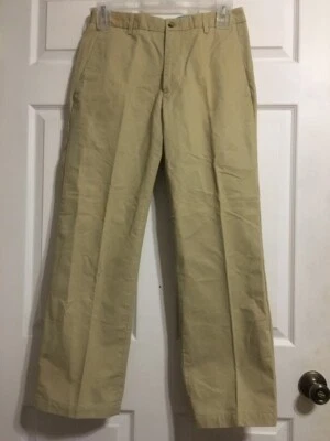 Pantalones Penguin By Munsing Wear beige frente plano pierna recta caqui para hombre talla 30  Foto 1 de 4