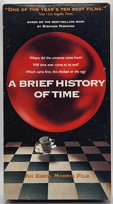 A Brief History Of Time (1992 Paramount) Pre -Owned VHS Errol Morris Documentary - Image 1 of 4