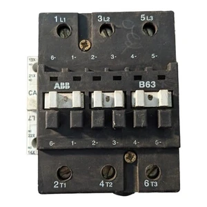 ABB B63 125A 690V 37KW Bobina Contattore Tensione 110-125-127 VAC - Foto 1 di 6
