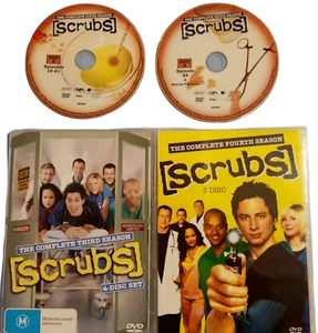 Scrubs Season 3 4 & 6 (Discs 3 & 4 only) TV Series - DVD - Region 4 - Picture 1 of 5