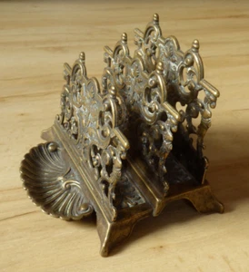 Briefhalter  -  Bronze - Neorenaissance - Historismus - Bild 1 von 5