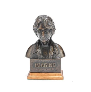 Original LE Rare John Lennon "Imagine" Allen Curran Signed Bust 1984 3-5k US est - Bild 1 von 15