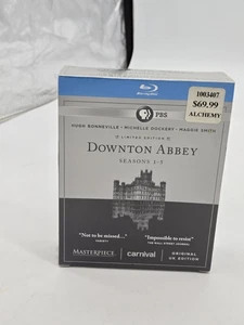 Downton Abbey: The Complete Seasons 1-5 Blu-ray Disc 14 Disc Set G - Picture 1 of 3
