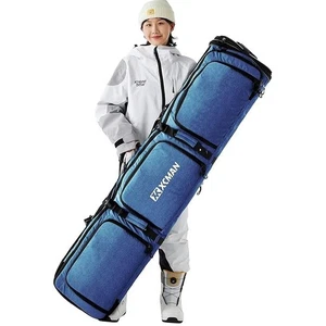 XCMAN Padded Snowboard Bag Adjustable Length 63-75In Padded Bag for Air Travel - Picture 1 of 7