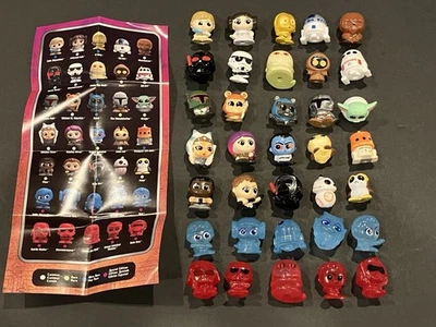 Star Wars Doorables Squish Squadron JUEGO COMPLETO de 35 figuras coleccionables completas Foto 1 de 4