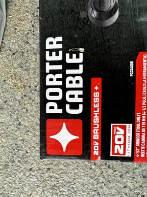 PORTER-CABLE PCC761B 20V Cordless Angle Grinder - Image 1 of 4