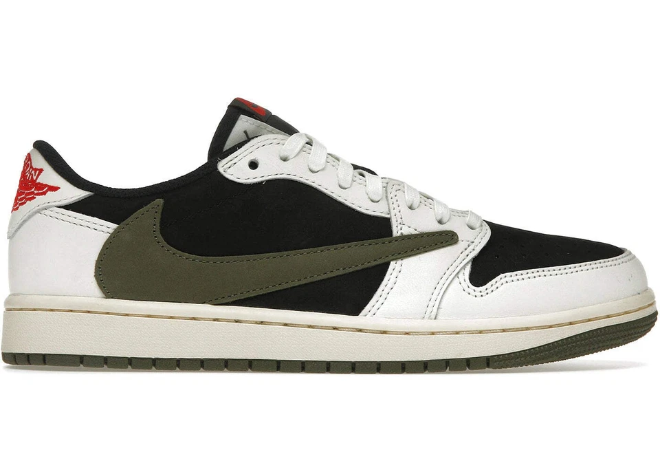 Jordan 1 Retro Low OG SP Travis Scott Olive - Immagine 1 di 1