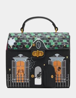 Betsey Johnson Kitsch Forever Home Crossbody Bag Haunted House LightUp NWT - Image 1 of 4