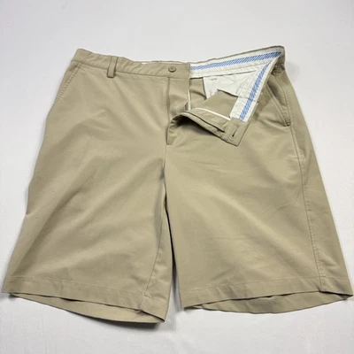 Pantalones Cortos Chinos de Golf FootJoy Rendimiento 10" Entrepierna Ligeros Caqui Para Hombre Talla 38 Foto 1 de 4