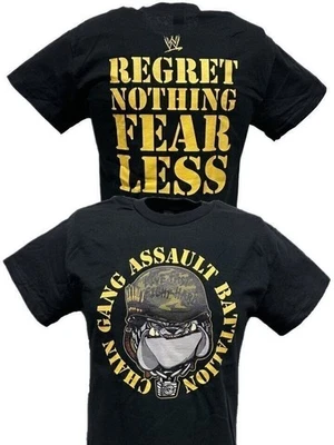 John Cena Regret Nothing Fear Less Chaingang Black T-shirt - Image 1 of 4