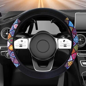 Custom Steering Wheel Covers High Quality Wheel Cover Car Steering Wheel Cover - Picture 1 of 24