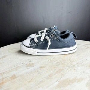 Converse Chuck Taylor Infantil Talla 8 All Star Parte Superior Baja Blanco y Negro Hipster  - Imagen 1 de 8