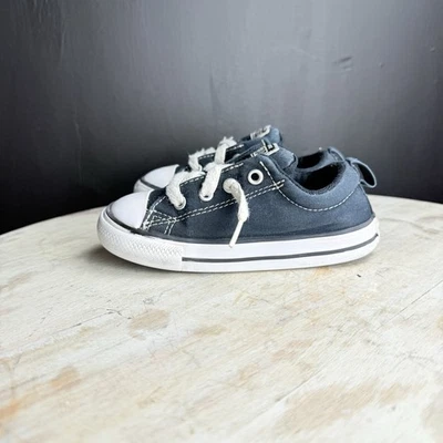 Converse Chuck Taylor Infantil Talla 8 All Star Parte Superior Baja Blanco y Negro Hipster  Foto 1 de 4