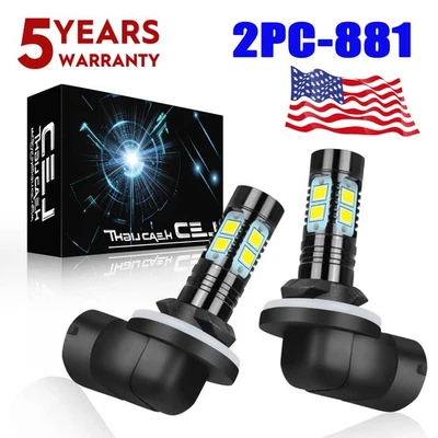 Bright 881LED Faros Bombillas 6000K para Polaris Ranger Crew 800 2009-2010 Foto 1 de 4