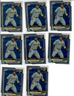 (8) 2024 Bowman - Chrome Prospects - #BCP-24 Termarr Johnson - Image 1 of 2