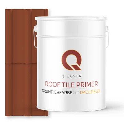 Grundierfarbe für Dachziegel 5–10 L Matt | Haftgrund für außen | Q-COVER - Bild 1 von 4