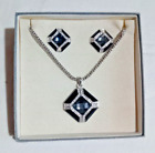 Vintage good quality necklace & earrings set by Cano of Colombia