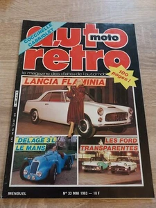 AUTO RETRO 33 LANCIA FLAMINIA VW Coccinelle CABRIOLET 1303 1303 Panther Kallista - Bild 1 von 2