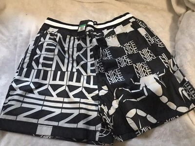 NIKE PRINTED GRAPHIC SHORTS AR1640-133 SCORPION BLACK WHITE MENS NWT SIZE XL - Image 1 of 4