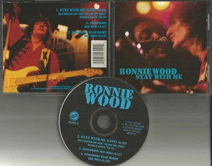 Rolling Stones RONNIE WOOD w/ Def Leppard U2 Stay LIVE & MIXS USA CD Single Ron - Picture 1 of 1