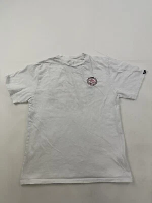 Camisa Vans Niños Jóvenes XL 14 Blanca Manga Corta Patinador Ajuste Personalizado Foto 1 de 4