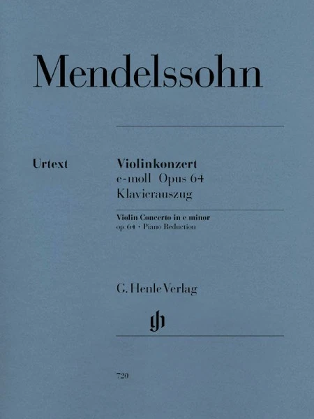 Mendelssohn Concerto in E minor Op. 64 Sheet Music Violin and Piano 051480720 - Image 1 of 1