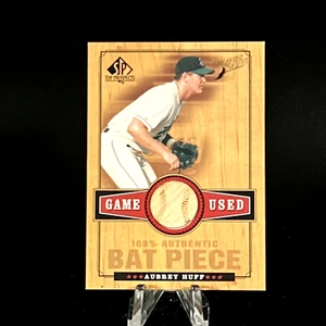 Aubrey Huff 2000 Upper Deck SP Top Prospects Game Used Bat #B-AH Devil Rays LOOK - Picture 1 of 2