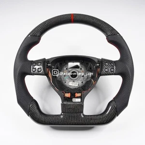 Customized Carbon Fiber Steering Wheel for VW Golf MK5 GTI R with paddle hole - Picture 1 of 8
