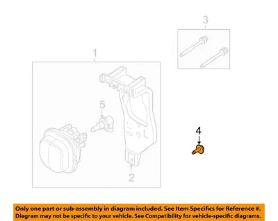 FORD OEM Faro-Lámparas Delanteras-Tornillo de Montaje de Faros W712963S439 Foto 1 de 2