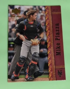 2001 Upper Deck Gold Glove Mike Piazza #75 New York Mets Baseball Card - Picture 1 of 2