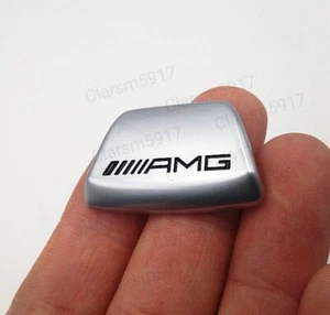 For New AMG Steering Wheel Emblem Mercedes Benz Circular Base Badge 2019+ - Picture 1 of 4