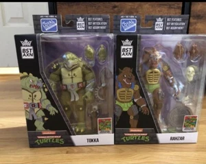 Loyal Subjects BST AXN TMNT Cartoon Tokka Rahzar 5" Figur Paar Neu - Bild 1 von 9