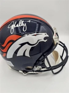 John Elway Denver Broncos handsigniert signed Authentic Helm - Bild 1 von 8