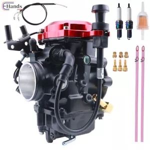 Se adapta a carburador CV40 Harley-Davidson Dyna y FXR y cable de acelerador de 35"" 1988-2016 - Imagen 1 de 9