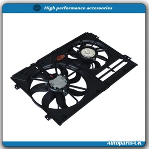 12V Radiator Cooling Dual Fan For Volkswagen Jetta Passat 2006-2009 1K0959455EA - Picture 1 of 7