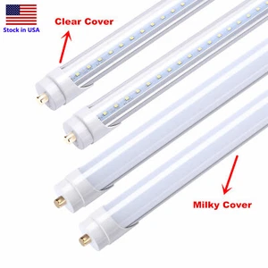 8Foot T8 LED Light Single Pin FA8 45W Fluorescent Tube Lamp 8feet 8FT LED Bulb - Picture 1 of 14