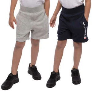 NWT Champion Youth 2PK Cotton Shorts, Elastic waistband - Picture 1 of 9