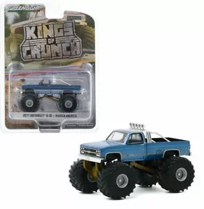 1/64 Greenlight 1977 Chevrolet K-10 Maiden America Kings Of Crunch Neuf - Foto 1 di 6