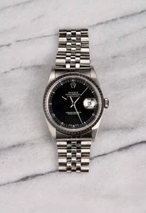 Rolex Datejust 90s Ref16220 Black Dial Quickset 36mm Case. - Picture 1 of 5