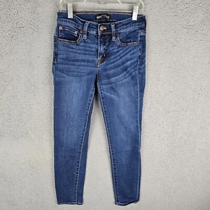 J. Crew Womens Size 25 Rockaway Wash Skinny Jean 28” Inseam - Picture 1 of 9