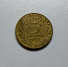 5 Centimes Franzsische Franc Mnze FRF 1962 France Sou Kursmnze Umlaufmnze