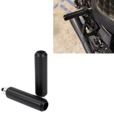 Barra de choque trasera deslizadores de choque negros de 6,5 pulgadas para Harley Sportster XL883 XL883C EE. UU. Foto 1 de 4