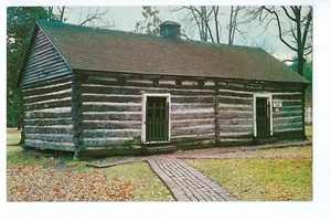 Uncle Alfreds Cabin Postcard The Hermitage Nashville Tennessee - Picture 1 of 2