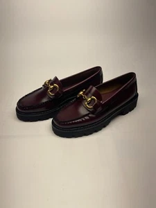 Mocasín G.H Bass Lianna Super Bit Wine Weejuns Penny Talla 8 - Imagen 1 de 10