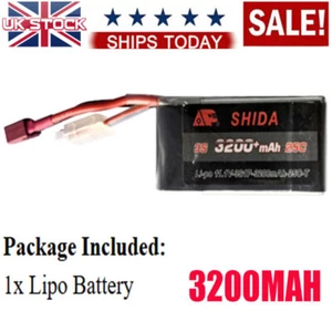 Batteria Lipo 11,1 V 3200 mAh 25 C spina 3S1P T per MJX 14301 14302 14303 14209 14210 - Foto 1 di 6