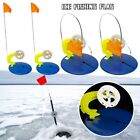 Warning Safety Fishing Rod Tip-Up Kayak Dinghy Compact Metal Pole  Ice Fishing