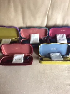 Brand New Gucci Velvet Hard Eyeglass and Sunglass Case