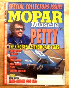 Mopar Muscle Magazin Februar/März 1993 Richard Petty #43 The King Sammlerausgabe - Bild 1 von 5