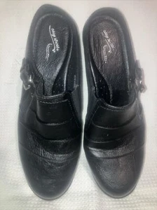 Zapatos botines cómodos Easy Street Comfort Wave para mujer talla 12 M negros hechos por el hombre - Imagen 1 de 9